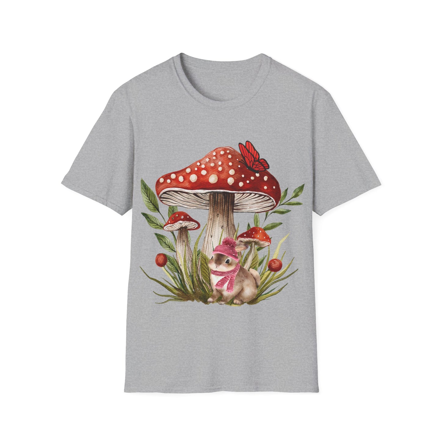 Unisex Softstyle T-Shirt, Mushroom Tee