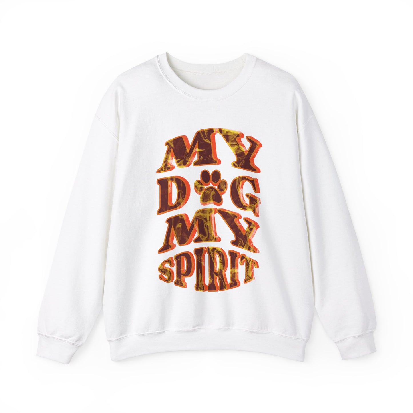 Unisex Heavy Blend™ Crewneck Sweatshirt, My Dog My Spirit Sweatshirt