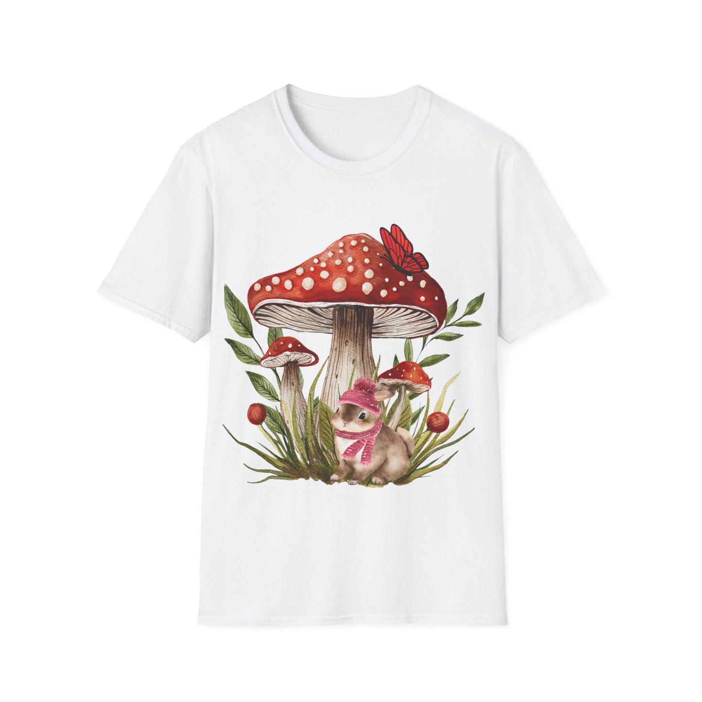 Unisex Softstyle T-Shirt, Mushroom Tee