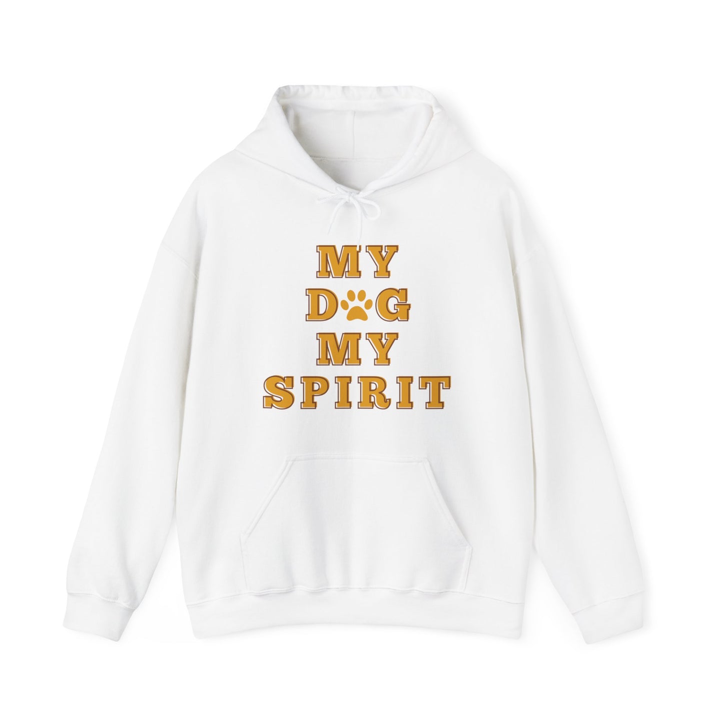 Unisex Heavy Blend™ Hooded Sweatshirt, My Dog My Spirit Hoodie