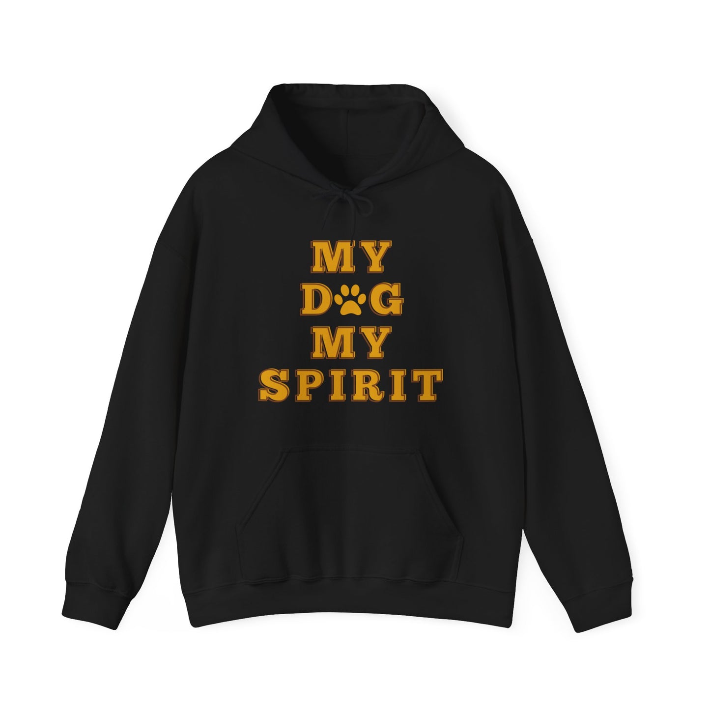 Unisex Heavy Blend™ Hooded Sweatshirt, My Dog My Spirit Hoodie