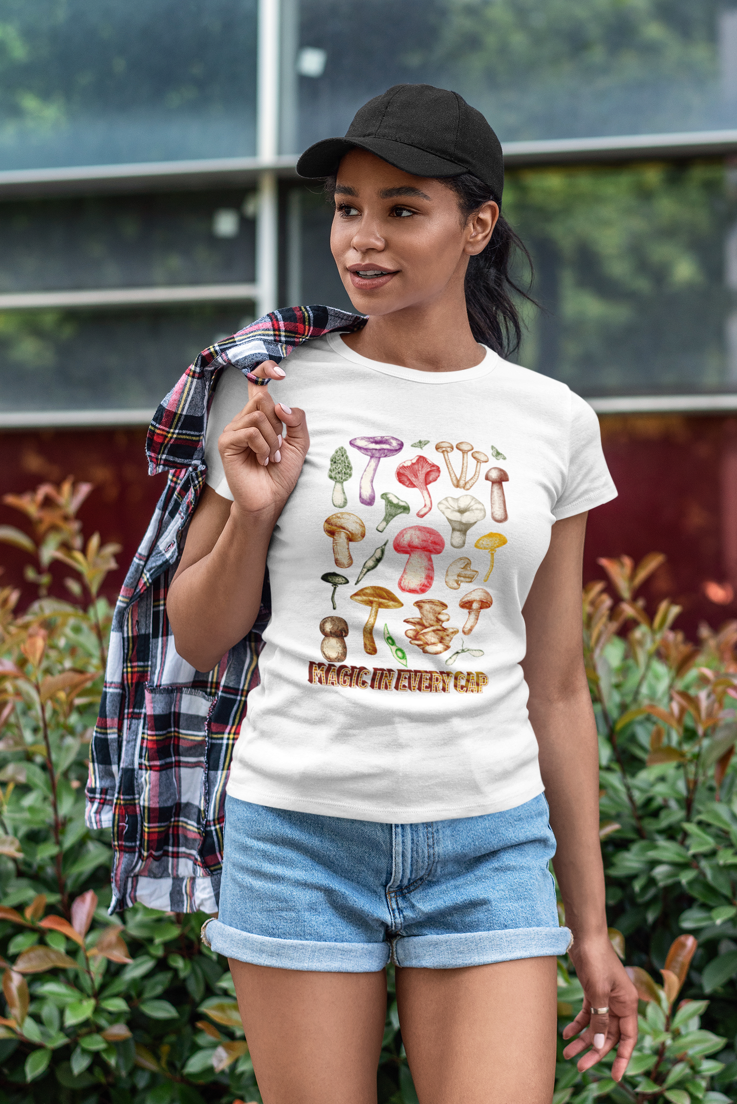 Unisex Softstyle T-Shirt, Magic In Every Cap, Mushroom Tee