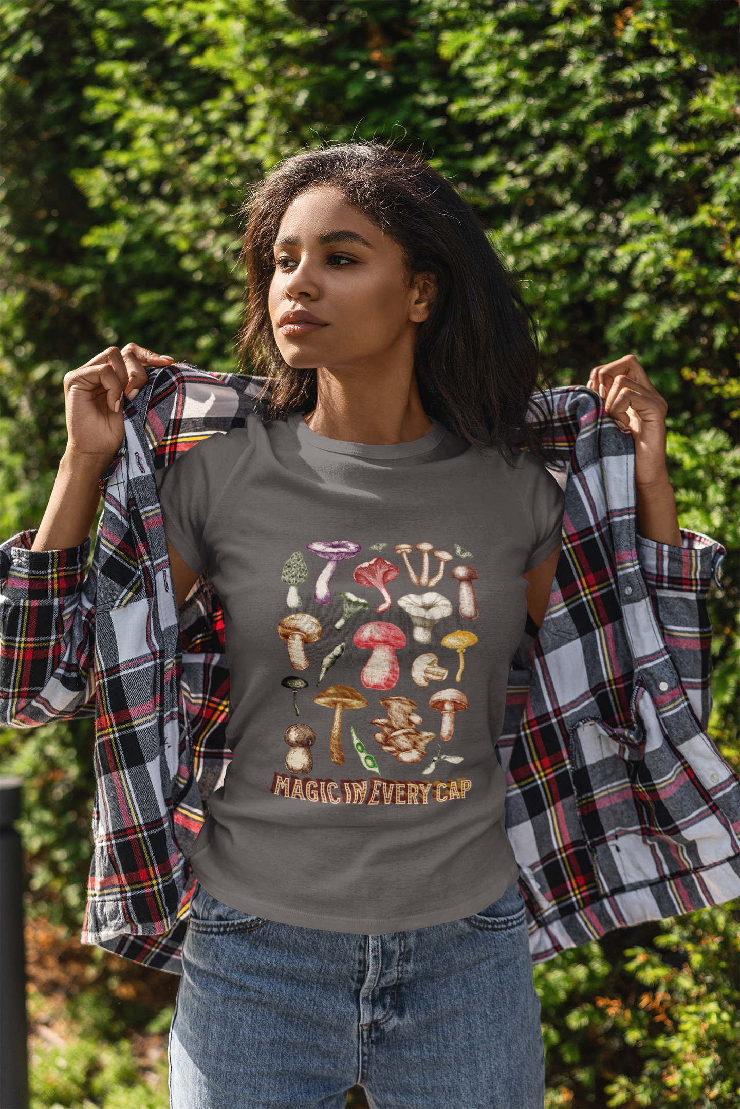 Unisex Softstyle T-Shirt, Magic In Every Cap, Mushroom Tee